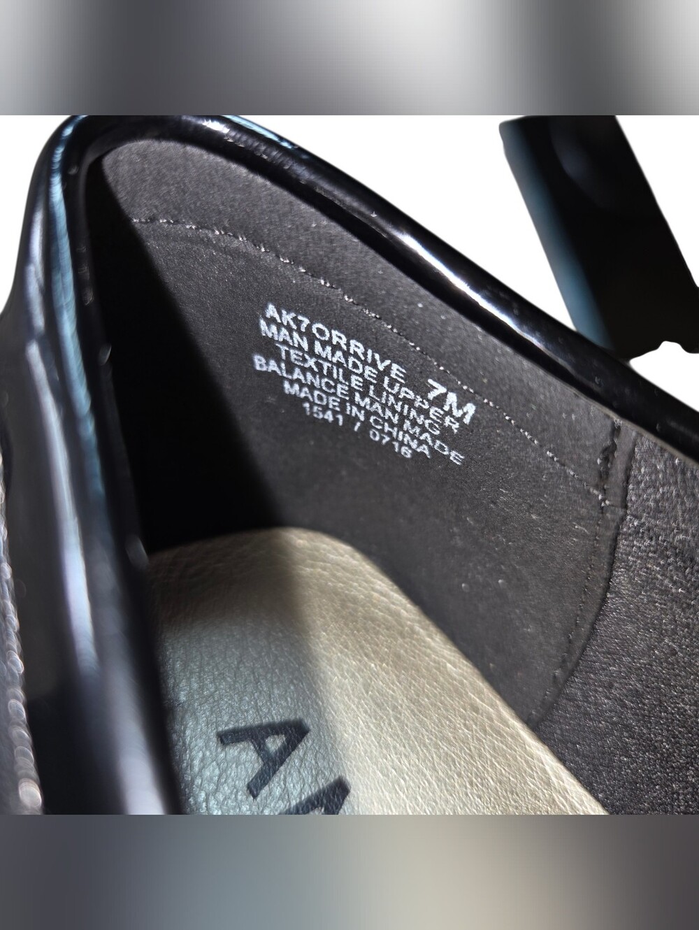 Anne Klein Black Loafers with Silver-Tone Chain Detail - Picture 5 of 6